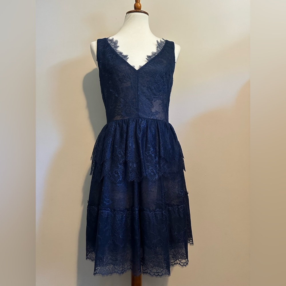 BCBGMaxAzria Willa Lace Cocktail Dress